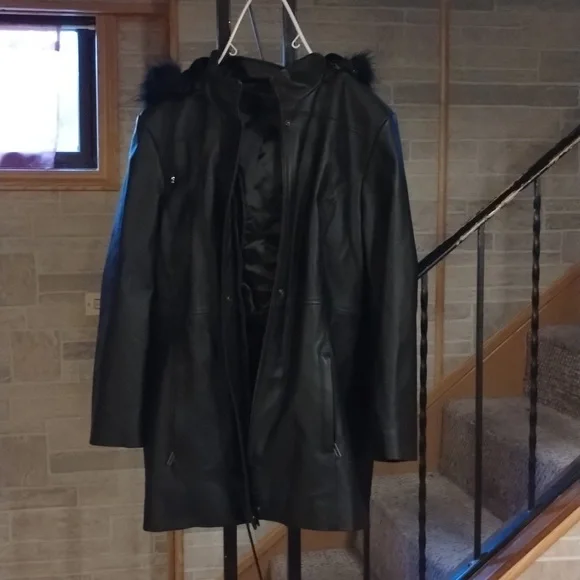 Croft and Borrow double lined leather jacket - Picture 1 of 15